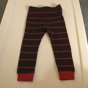 Gap Boys Black/Red Pajama Bottoms. Size 2Yrs